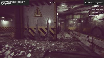 Sewer/Underground Modular Pack v2.0 for Unity game engine !