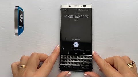 BlackBerry Keyone  Incoming call #shorts