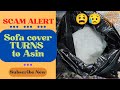 Scam Alert - Sofa Cover Naging Asin | Facebook Online Shopping and Buying