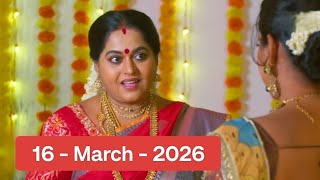       16 March 2026  Annam Serial Today Episode Promo   Annam Serial 