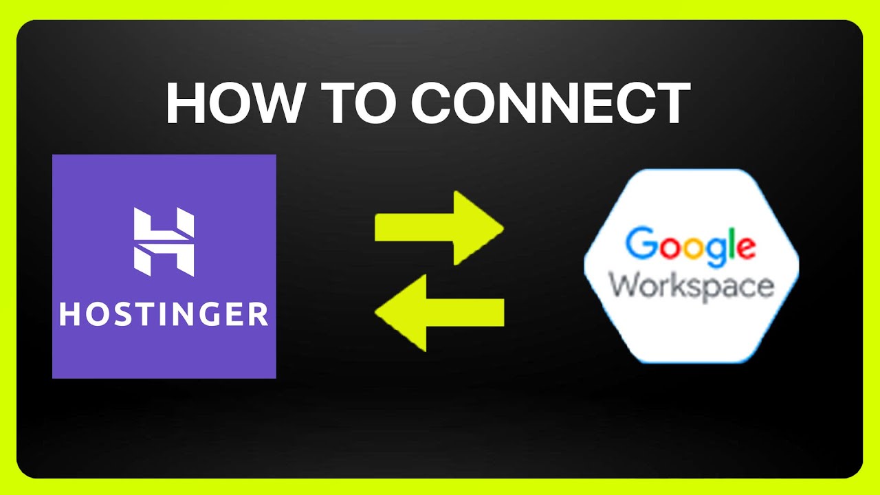 How To Connect Hostinger Website Builder To Google Workspace 2026! Tutorial