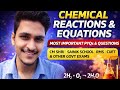 CHEMICAL Reaction and EQUATION most important Pyq for CM shri entrance, Sainik schools, RMS, CUET.