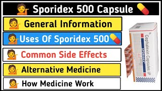 Sporidex 500 mg  |  Cephalexin  In Hindi | Bacterial Infections  || Uses | Benefits |#2022