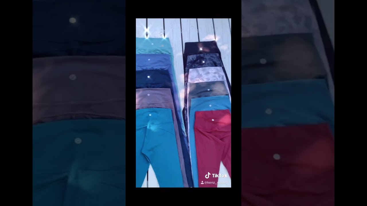 LULULEMON LEGGING COLLECTION 🤍 (I only have 5 of these now) 