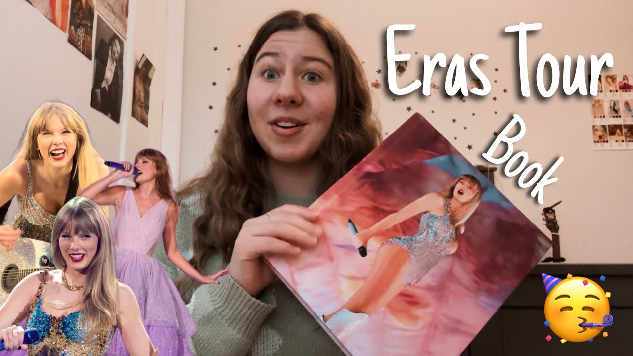an in depth look at the ERAS TOUR BOOK 🩷🥳 - YouTube