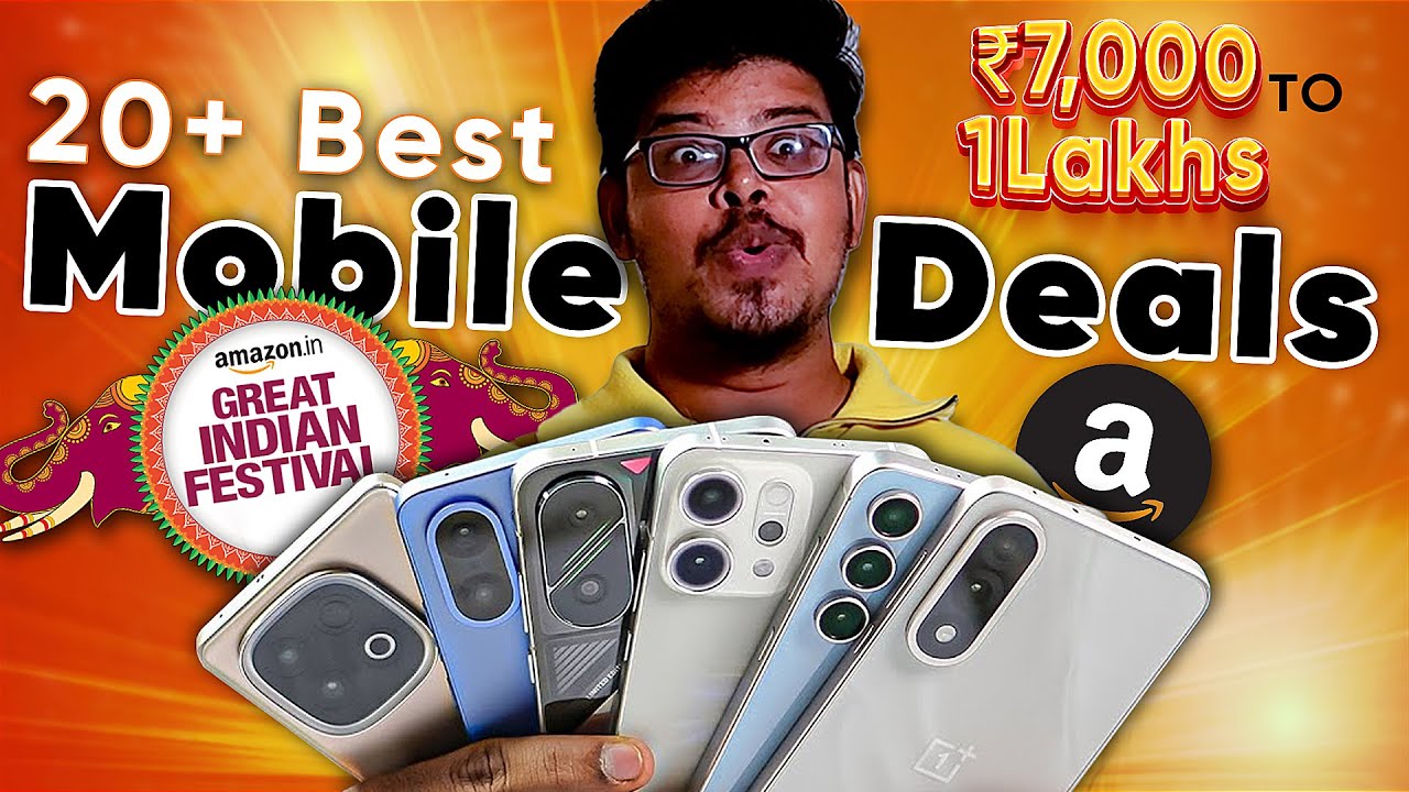 BEST 20+MOBILES From 7K to 1 Lakh | Amazon Great Indian Festival | Tamil