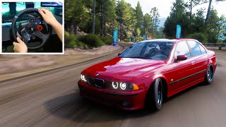 BMW E39 M5 Drifting - Forza Horizon 5 | Logitech G29 [4K]