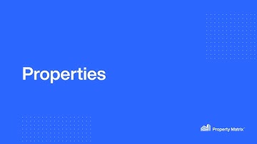 Property Matrix Video Demo - Properties