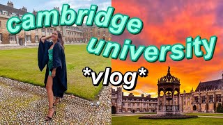 UNIVERSITY OF CAMBRIDGE WEEK IN MY LIFE VLOG (trinity college, punting and formals )