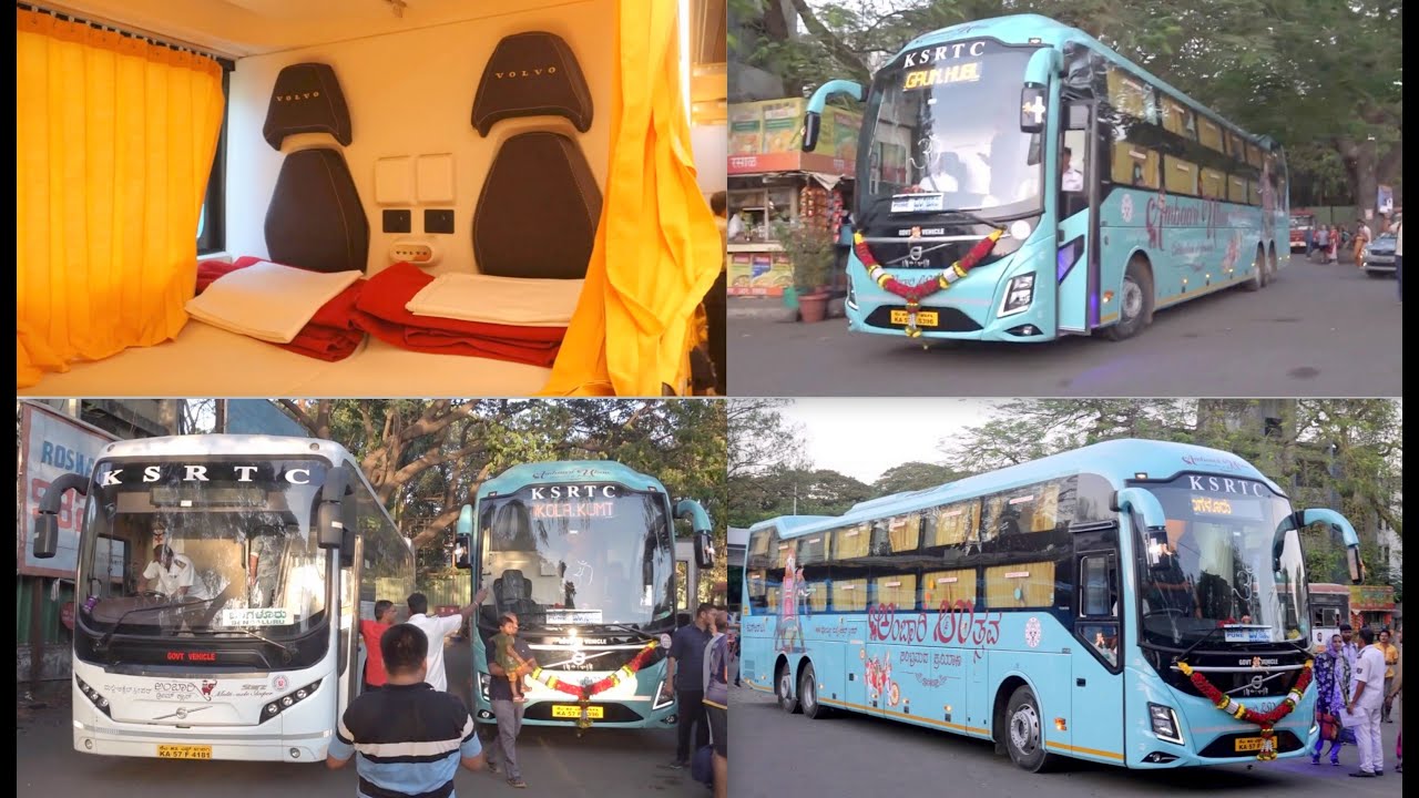 Rare Great Inaugural Coverage Of 15M KSRTC Ambaari Utsav Volvo 9600 Bus rare-great-inaugural-coverage-of-15m-ksrtc-ambaari-utsav-volvo-9600-bus