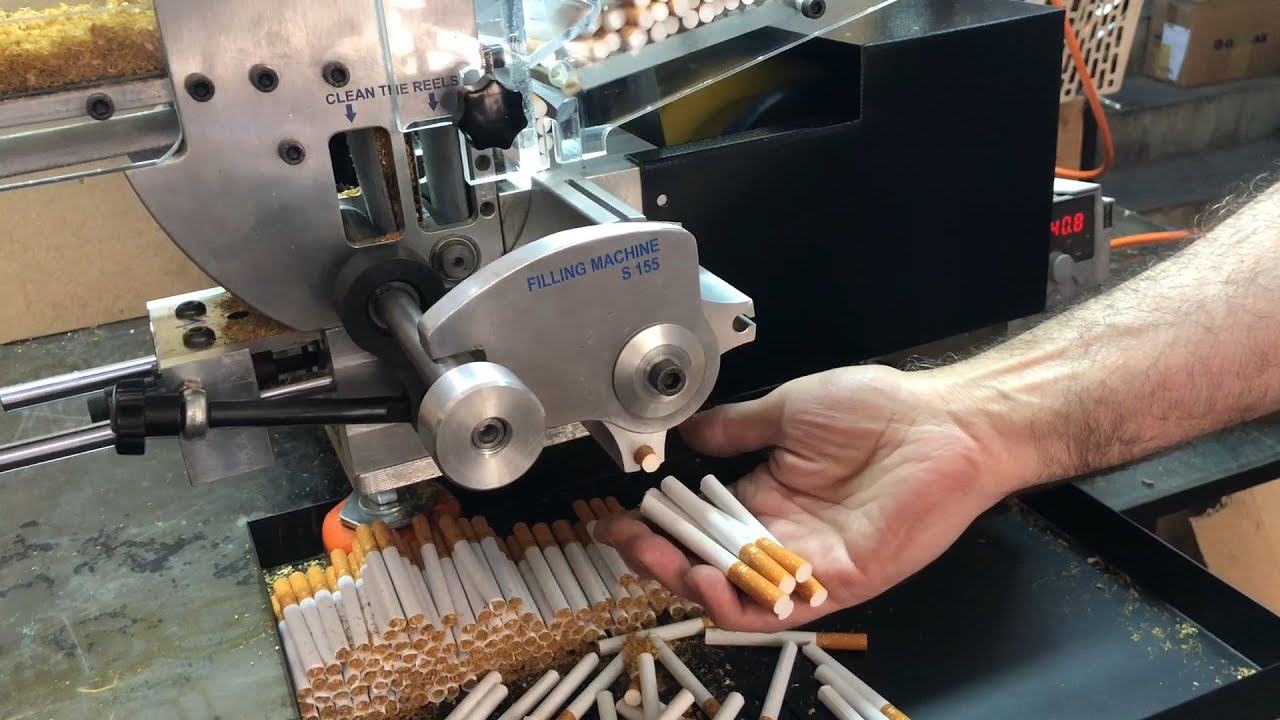 Cigarette rolling machine NEW!. Tobacco filling machine. Cigarette filling machine.
