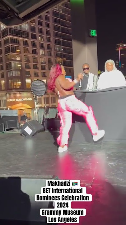 Makhadzi performing Mapara in France 🇫🇷 #makhadzi #zimentertainment #betawards2024