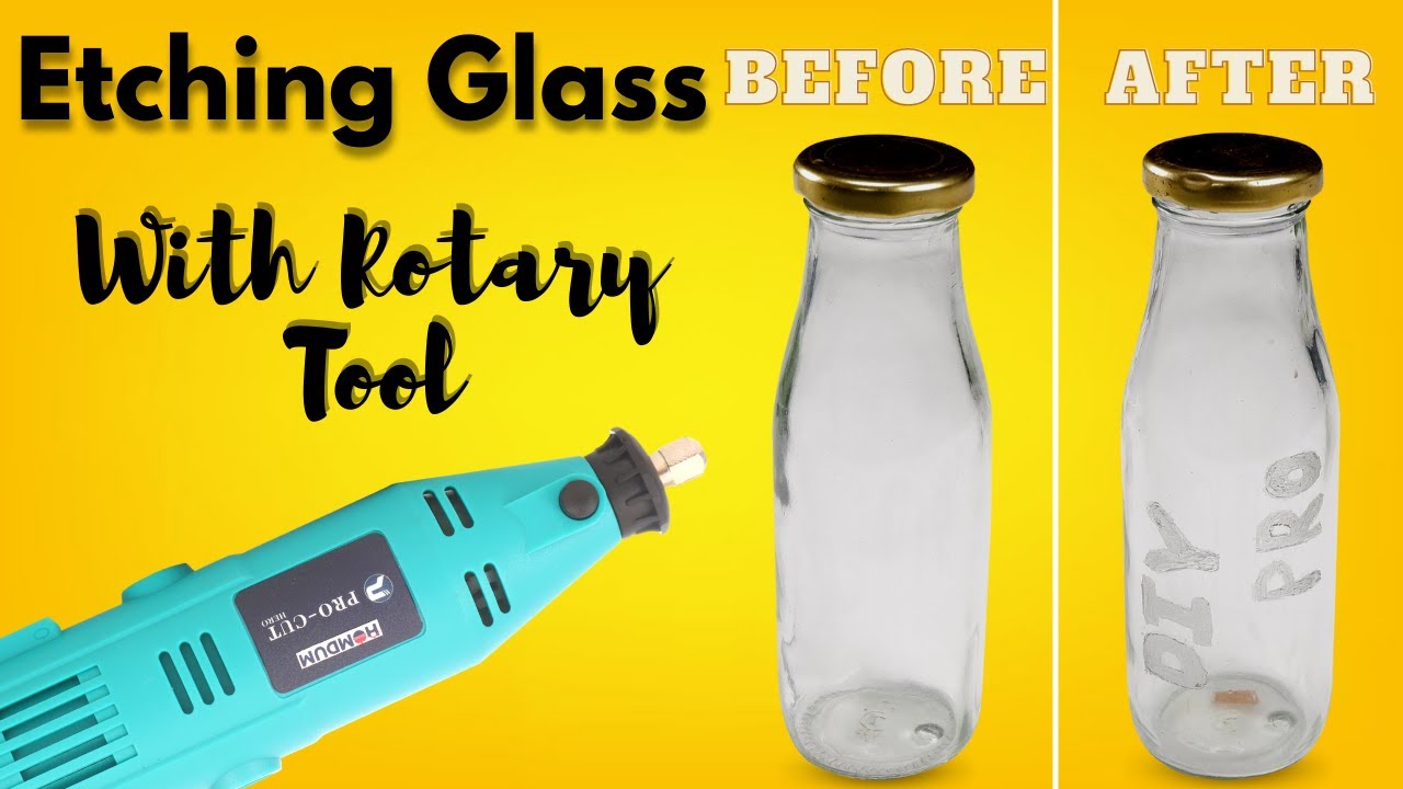 How to Etch Glass the Easy Way | Etching Glass for the Beginner Tutorial