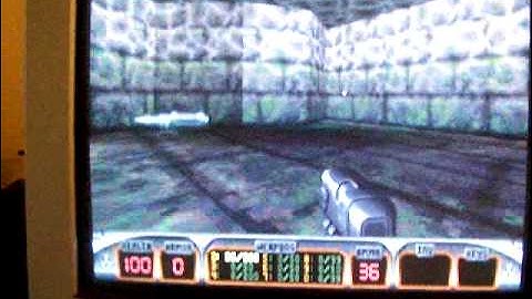 Duke Nukem 3d Atomic edition intro on Pent 200mhz/AWE32