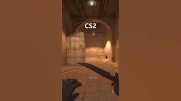 CS2 vs. CSGO Comparison - Dust 2 (Tunnels)