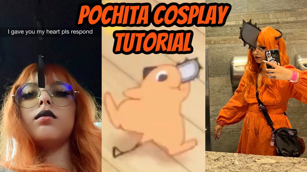 Anime Corner on X: Low-budget Pochita cosplay tutorial feat. Kishibe  [Chainsaw Man]  / X