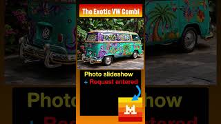 The Exotic VW Combi #automobile #copilot #copilotai #leonardoai #vw #vwcombi #mistralai #ai #aiart