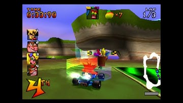 Crash Team Racing Crash Cove (Hard) 1080p & 60fps