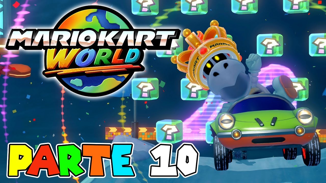 ¡HUESITOS ES EL REY! | PARTE #10 | MARIO KART WORLD