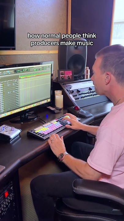 🎵 How producers make music... 📷 Damon Sharpe