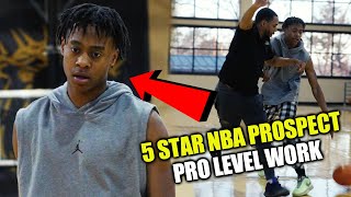 How to Train like a Pro!! SKILLS SESSION with 5 Star Tre Johnson & Coach DJ Link Academy