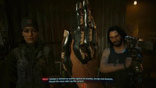 Johnny makes fun of V | Cyberpunk 2077 Phantom Liberty
