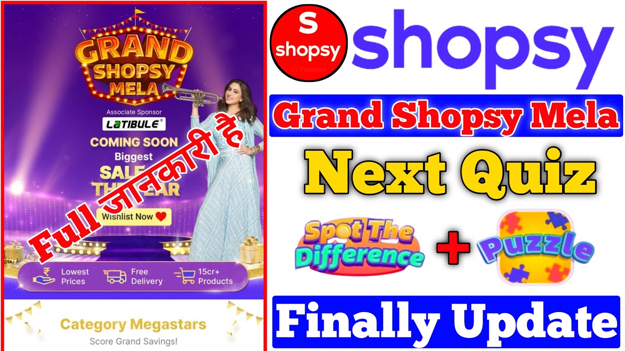 Grand Shopsy Mela Offers Today Shopsy Rs1 Rupees Sale Today Grand