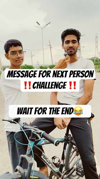 “What’s Your Message to the Next Person? 😲 #shorts #youtubeshorts #challenge #viral