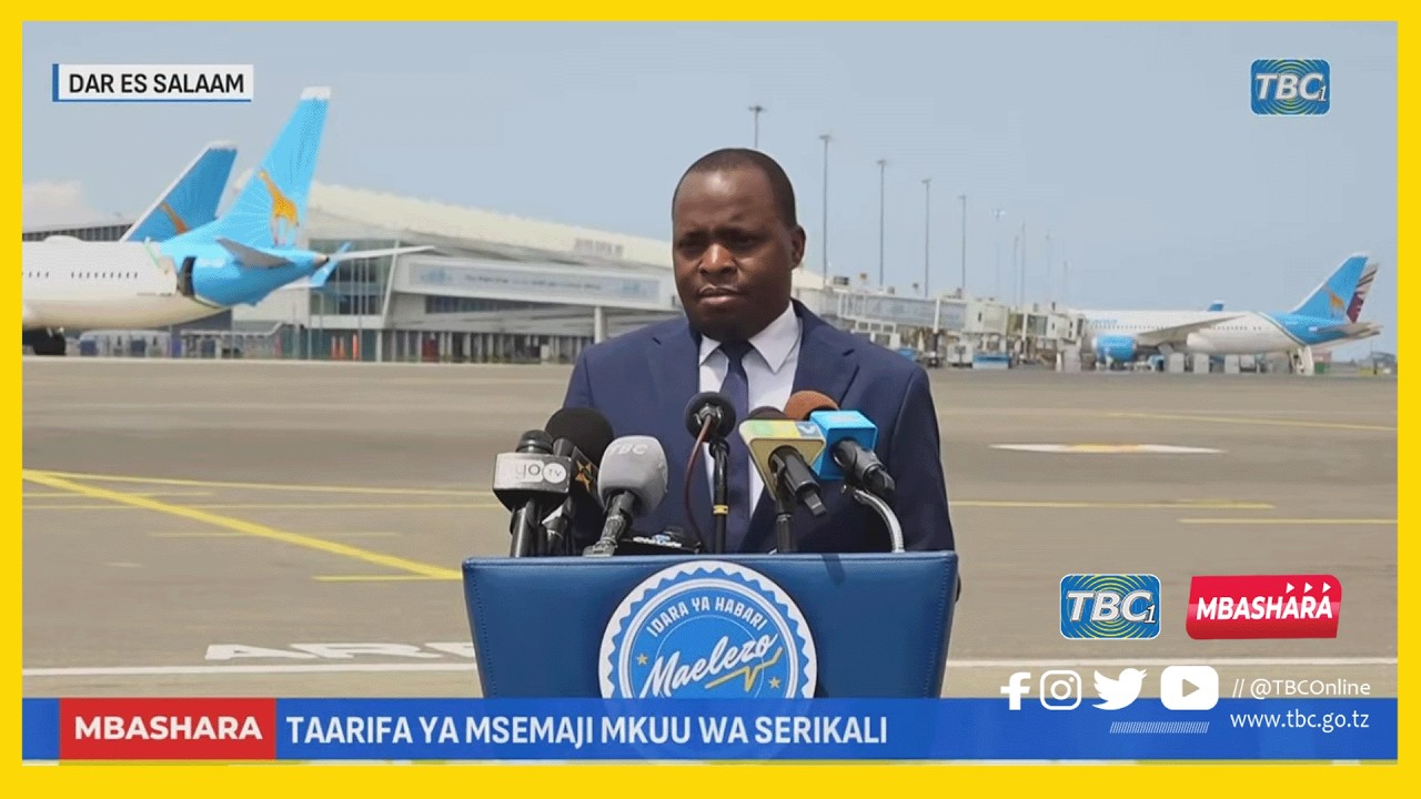 🔴#TBCLIVE: TAARIFA YA MSEMAJI MKUU WA SERIKALI
