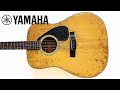 カビだらけのアコースティックギターをクリーニングしました。-I cleaned an acoustic guitar that was covered in mold.-