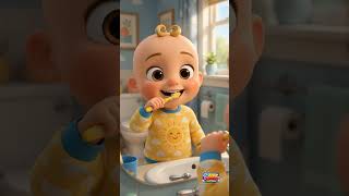 🌞 Wakey Wakey! Time to Brush Your Teeth 🪥 | Morning Routine for Kids #shorts