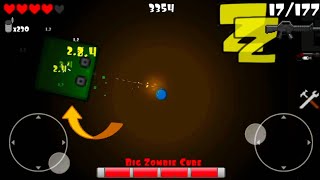 Me vs the King of Zombies!! - Zombie Cubes 2 House Map Mobile Game 2026 screenshot 1