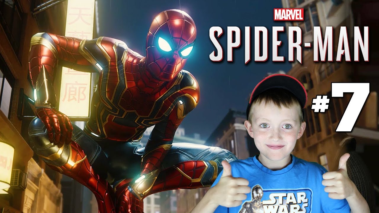 Spider-Man PS4 Walkthrough Gameplay Part 7 Noir Suit - YouTube