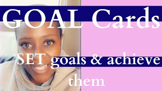 How to set GOALS and actually achieve them in 2022