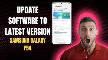 How To Update Software to Latest Version On Samsung Galaxy F54 | Full Guide!