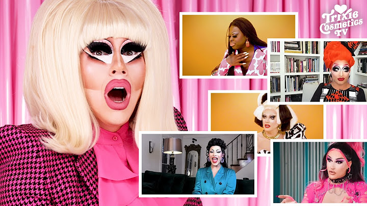 Trixie REACTS to Other Queens Reading Her Online! 📚📖