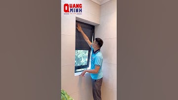 Rèm tổ ong trên kính tiện, gọn #remcua #remcuaso #remcuadep #remcuachongnang #remcuathongminh #rèm