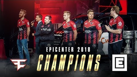 FaZe Clan Road To Victory - Epicenter 2018 Best Moments
