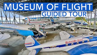 Guided tour through the Museum of Flight in Seattle!