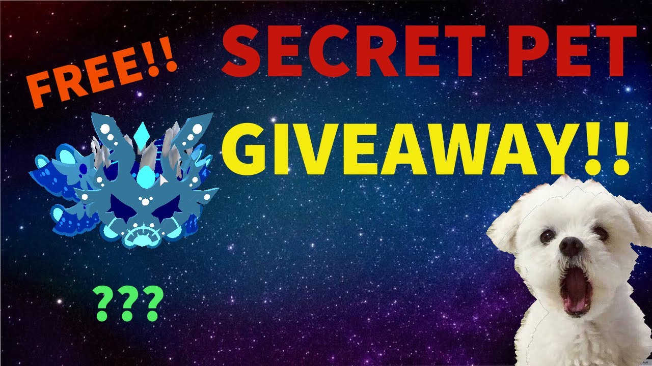 ✅SECRET PET GIVEAWAY IN BGS✅ Giveaway patronus for free!!