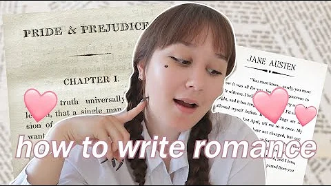 HOW TO WRITE ROMANCE IN YOUR BOOK  4 TIPS to write...