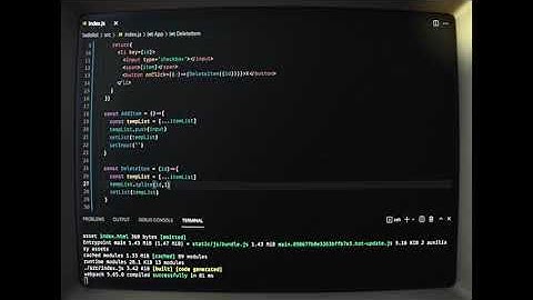 ASMR Programming - Create a simple Todolist using ReactJS - No talking