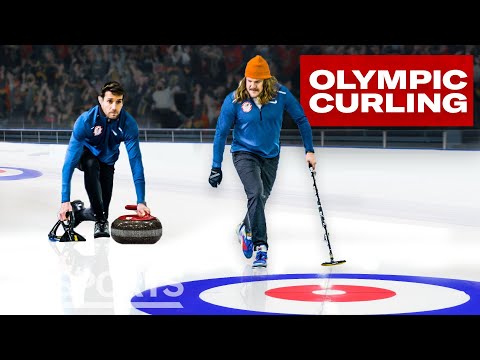 Can an Average Guy Beat the US Olympic Curling Team? | Above Average Joe | GQ Sports