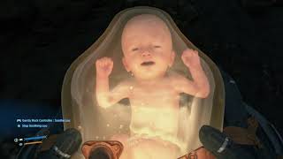 Death Stranding Bb Looks Happy