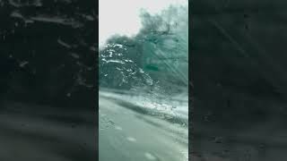 Driving on Highways 104 and 590 expressways in Town of Irondequoit NY neighborhoods in snowstorms