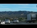 Driving Around California 4K Video: Ventura Freeway - Camarillo Springs with Ambient Music
