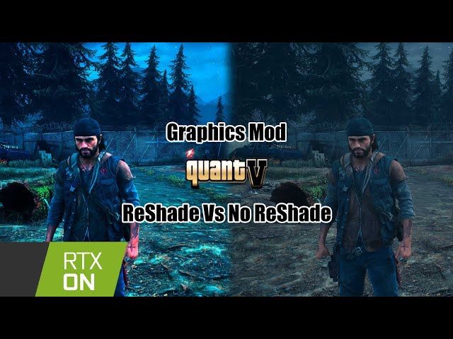 DAYS GONE AMAZING GRAPHIC MOD, RESHADE PC GAMEPLAY