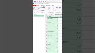 fill blank cell with power query in excel | excel tips and tricks | #shorts