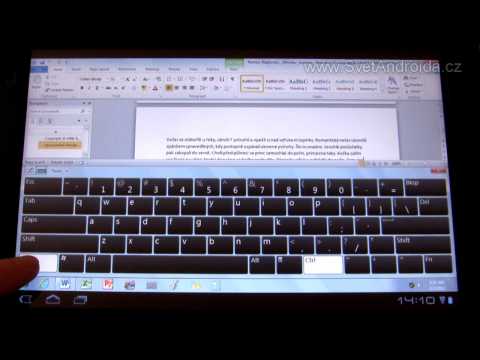 OnLive Desktop - ukázka práce