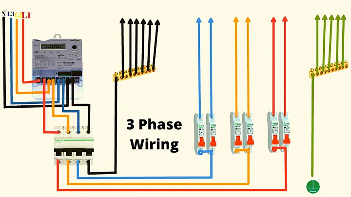 3 phase distribution board wiring
